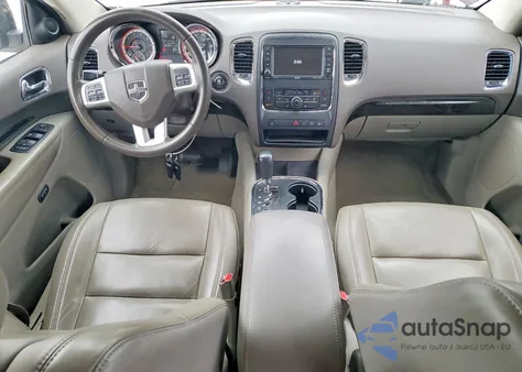 2012 Dodge Durango Crew z USA, uszkodzony, nr VIN 1C4RDJDG5CC144963